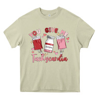 Mossy you give me tachycardia Heavy Core Tee - MaliasSmallBusiness