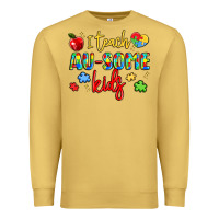 Antique Gold i teach au some kids Premium Sweatshirt - LillyAllenDesigns