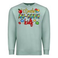 Seafoam i teach au some kids Premium Sweatshirt - LillyAllenDesigns