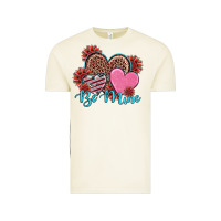 Vintage Arctic valentine's day be mine hearts sunflower Vintage Tee - RanaPortraitStore