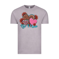 Vintage Zinc valentine's day be mine hearts sunflower Vintage Tee - RanaPortraitStore