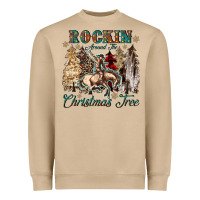 Mushroom rockin around the christmas tree Heavyweight Sweatshirt - CowGirlArtShop