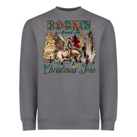 Storm rockin around the christmas tree Heavyweight Sweatshirt - CowGirlArtShop