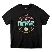 Black by the power of the name Heavy Core Tee - MaliasSmallBusiness