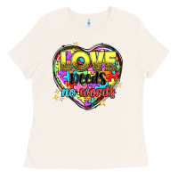 Bone Love needs no words Ladies Tee - NancyCooperArtShop