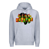 Heather Grey Do it for the culture Premium Hoodie - FaDigitalArtStudio