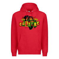Red Do it for the culture Premium Hoodie - FaDigitalArtStudio