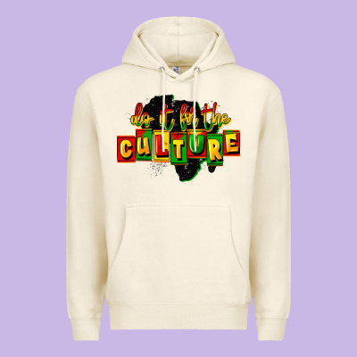 Do It For The Culture Premium Hoodie Designed By Fadigitalartstudio