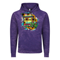 Cloud Purple Missouri Map Sunflower Cactus Serape Vintage Hoodie - RanaPortraitStore