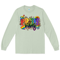 Matcha Pride vibes Long Sleeve Tee - NancyCooperArtShop