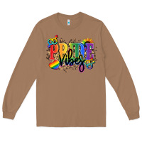 Toasted Coconut Pride vibes Long Sleeve Tee - NancyCooperArtShop