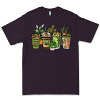 Plum plant lover coffee cups Premium Tee - NancyCooperArtShop
