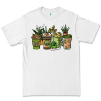 White plant lover coffee cups Premium Tee - NancyCooperArtShop