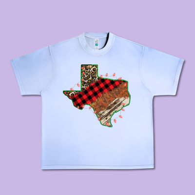 Christmas Texas Urban Heavy Tee Designed By Bettercallsaul