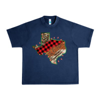 Navy Christmas Texas Urban Heavy Tee - Bettercallsaul