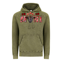 Vintage Olive valentine's day mini black highland calf Vintage Hoodie - RanaPortraitStore