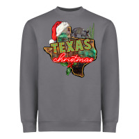 Storm texas christmas Heavyweight Sweatshirt - CowGirlArtShop