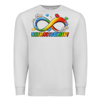 Dove Grey neurodiversity Premium Sweatshirt - LillyAllenDesigns