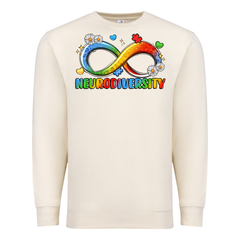 Neurodiversity Premium Sweatshirt by LillyAllenDesigns | Teevron