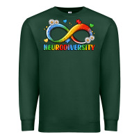 Sports Green neurodiversity Premium Sweatshirt - LillyAllenDesigns