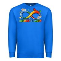 True Royal neurodiversity Premium Sweatshirt - LillyAllenDesigns