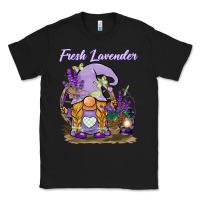 Black fresh lavender gnome Classic Tee - BarkalooDesign