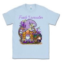Dusty Blue fresh lavender gnome Classic Tee - BarkalooDesign