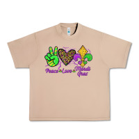 Burro peace love mardi gras Urban Heavy Tee - JahusDesignShop