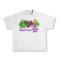 Lunar Rock peace love mardi gras Urban Heavy Tee - JahusDesignShop