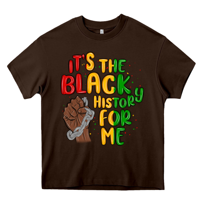 It S The Black History For Me Heavy Core Tee by MaliasSmallBusiness | Teevron