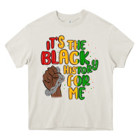 Cream it s the black history for me Heavy Core Tee - MaliasSmallBusiness