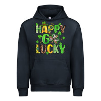 Navy happy go lucky Urban Hoodie - Artiststas