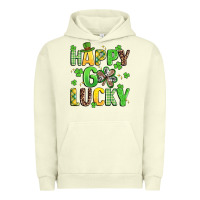 Pigment Pistachio happy go lucky Urban Hoodie - Artiststas
