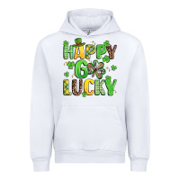White happy go lucky Urban Hoodie - Artiststas