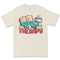 Bone books are my therapy Premium Tee - MaliasSmallBusiness