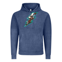 Vintage Denim Horseshoe Lightning Vintage Hoodie - Bettercallsaul