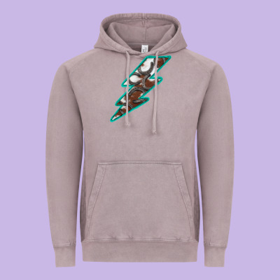 Horseshoe Lightning Vintage Hoodie Designed By Bettercallsaul