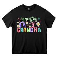 Black gymnastics grandma Heavy Core Tee - MaliasSmallBusiness