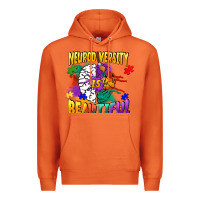 Carrot Neurodiversity is beautiful Premium Hoodie - FaDigitalArtStudio