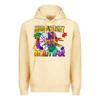 Pina Colada Neurodiversity is beautiful Premium Hoodie - FaDigitalArtStudio