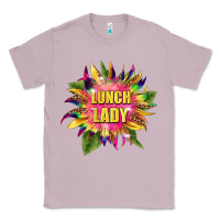 Lilac lunch lady tie dye sunflower Classic Tee - BarkalooDesign