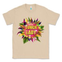 Mushroom lunch lady tie dye sunflower Classic Tee - BarkalooDesign