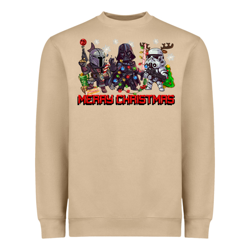 Merry Christmas Gnomies Heavyweight Sweatshirt by CowGirlArtShop | Teevron