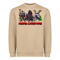 Mushroom merry christmas gnomies Heavyweight Sweatshirt - CowGirlArtShop