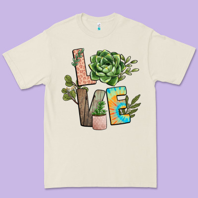 Plant Love Premium Tee Designed By Nancycooperartshop