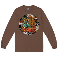 Chestnut Christmas Cowboy Boots Long Sleeve Tee - RanaPortraitStore