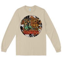 Mushroom Christmas Cowboy Boots Long Sleeve Tee - RanaPortraitStore