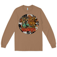 Toasted Coconut Christmas Cowboy Boots Long Sleeve Tee - RanaPortraitStore