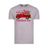 Vintage Zinc happy valentine's day truck hearts Vintage Tee - RanaPortraitStore