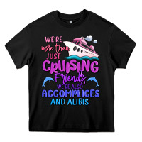 Black we're more than just cruising friends Heavy Core Tee - MaliasSmallBusiness